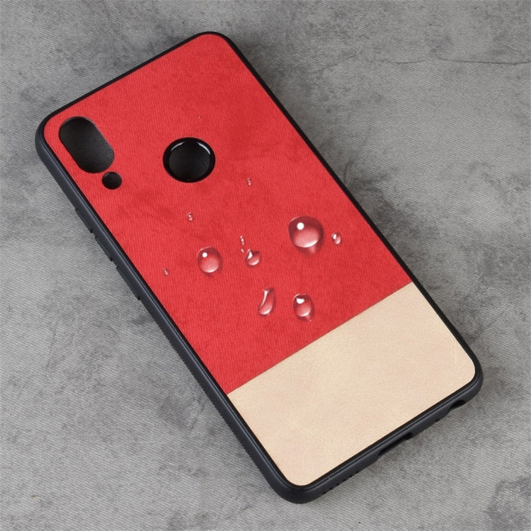 Shockproof Color Matching Denim PC + PU + TPU Protective Case for Meizu Meilan Note 9