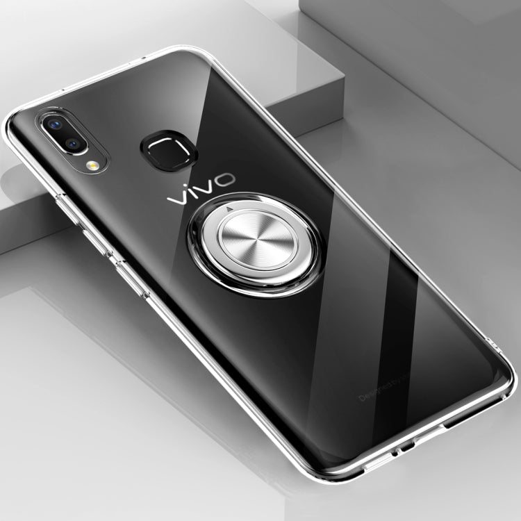Ultra-thin TPU Protective Case for Vivo X21, with 360 Degree Rotation Holder