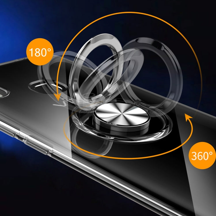 Ultra-thin TPU Protective Case for Vivo X21, with 360 Degree Rotation Holder