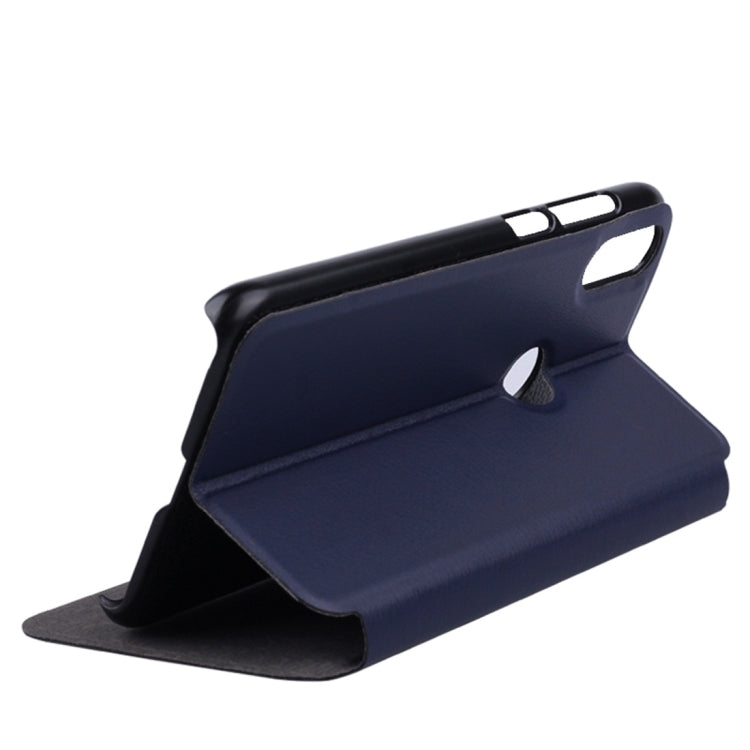 OCUBE Spring Texture Horizontal Flip Leather Case for Doogee Y8, with Holder