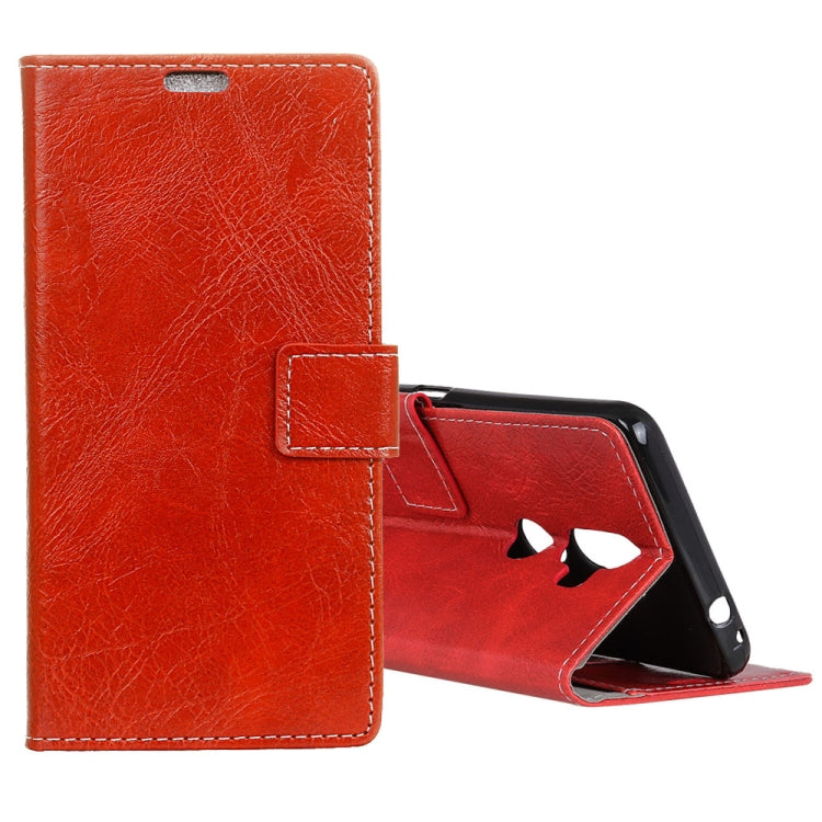 For Alcatel 3V Retro Crazy Horse Texture Horizontal Flip Leather Case with Holder & Card Slots & Wallet &   Photo & Environmental PU