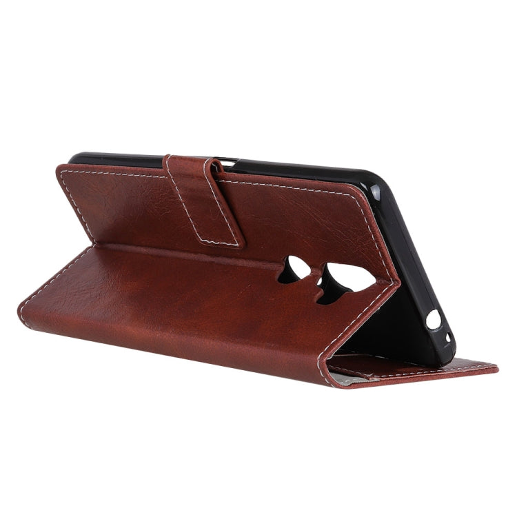 For Alcatel 3V Retro Crazy Horse Texture Horizontal Flip Leather Case with Holder & Card Slots & Wallet &   Photo & Environmental PU