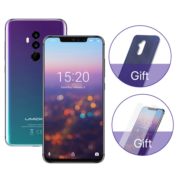 UMIDIGI Z2 (MPH0602)  Case + Screen Protector Film