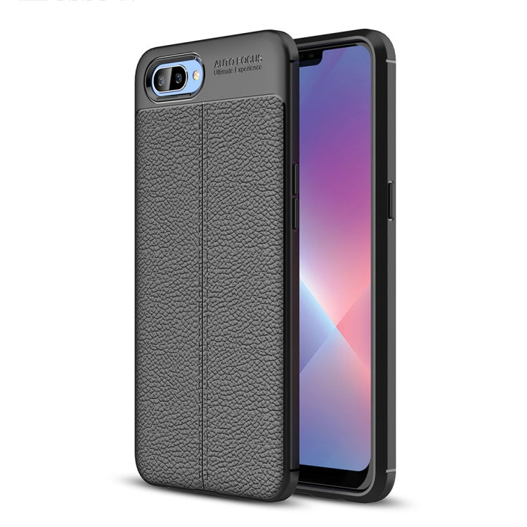 Litchi Texture TPU Shockproof Case for OPPO A5