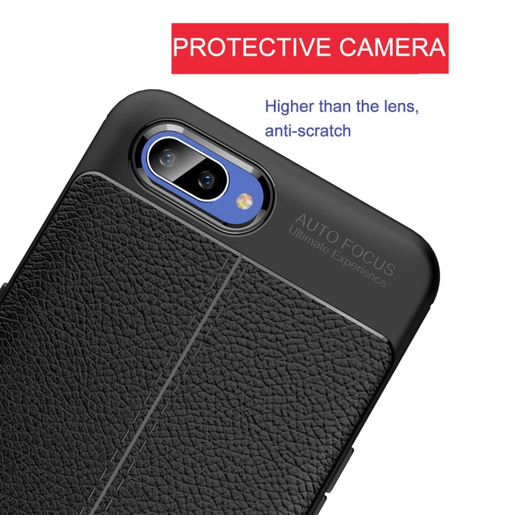 Litchi Texture TPU Shockproof Case for OPPO A5