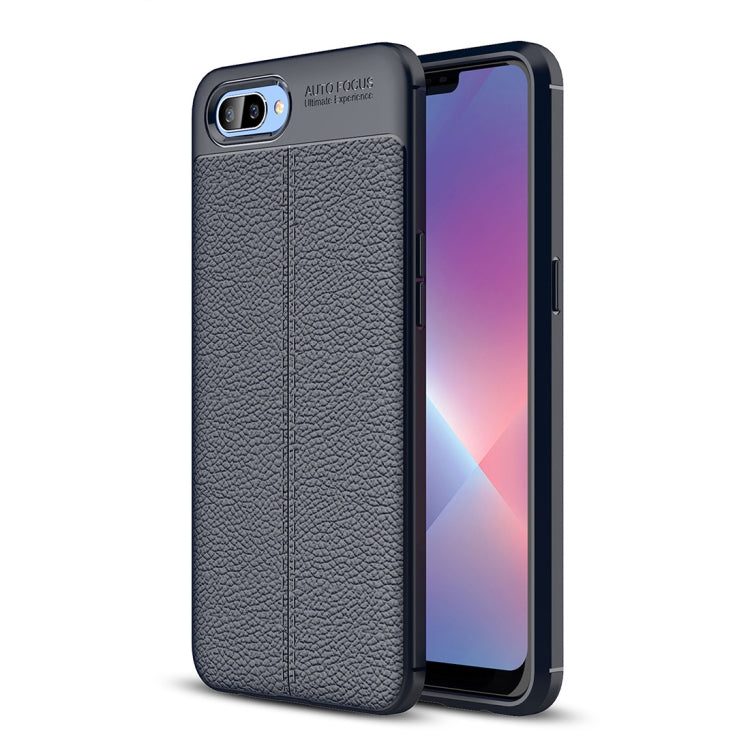 Litchi Texture TPU Shockproof Case for OPPO A5
