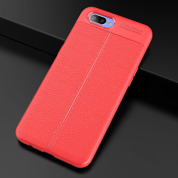 Litchi Texture TPU Shockproof Case for OPPO A5