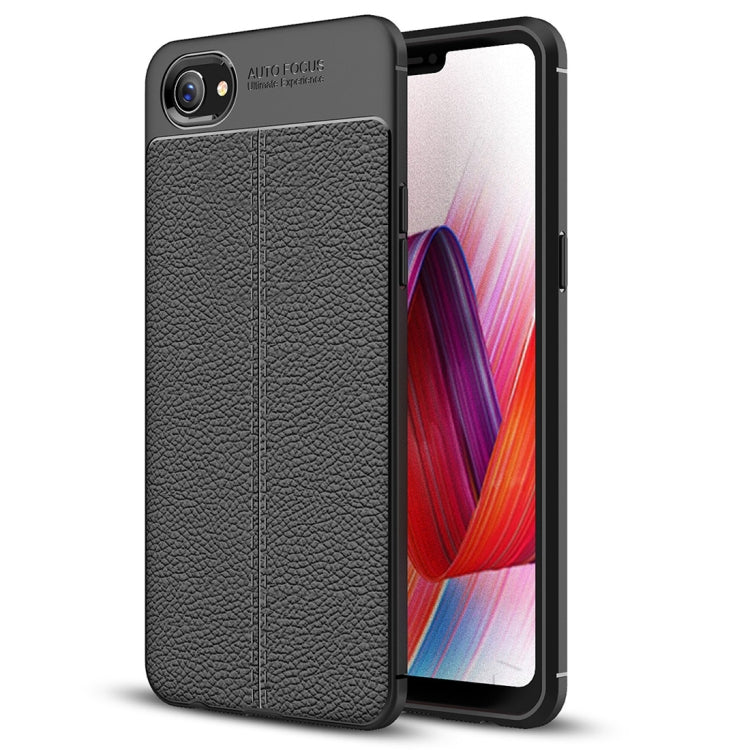 Litchi Texture TPU Case for OPPO A3