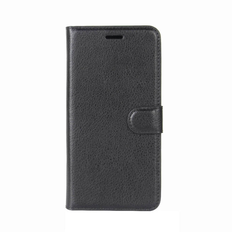 For Vodafone Smart N8 Litchi Texture Horizontal Flip Leather Case with Wallet & Holder & Card Slots