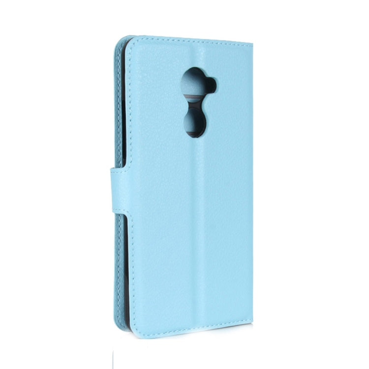 For Vodafone Smart N8 Litchi Texture Horizontal Flip Leather Case with Wallet & Holder & Card Slots