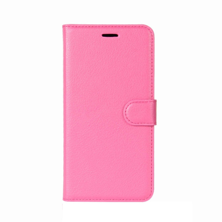 For Wiko Lenny 4 Plus Litchi Texture Horizontal Flip Leather Case with Wallet & Holder & Card Slots