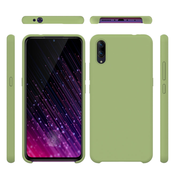 Solid Color Liquid Silicone Dropproof Protective Case for VIVO X23