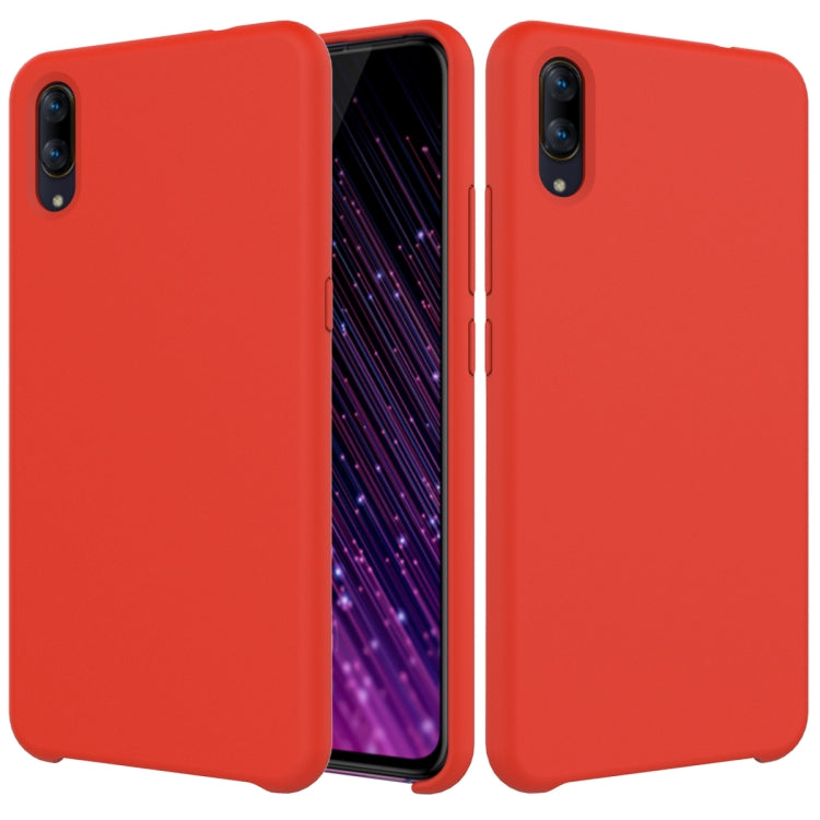 Solid Color Liquid Silicone Dropproof Protective Case for VIVO X23