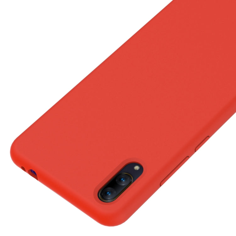 Solid Color Liquid Silicone Dropproof Protective Case for VIVO X23