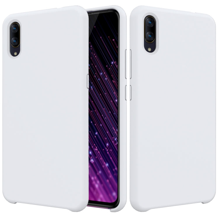 Solid Color Liquid Silicone Dropproof Protective Case for VIVO X23