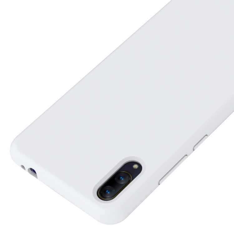 Solid Color Liquid Silicone Dropproof Protective Case for VIVO X23