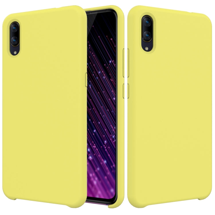 Solid Color Liquid Silicone Dropproof Protective Case for VIVO X23