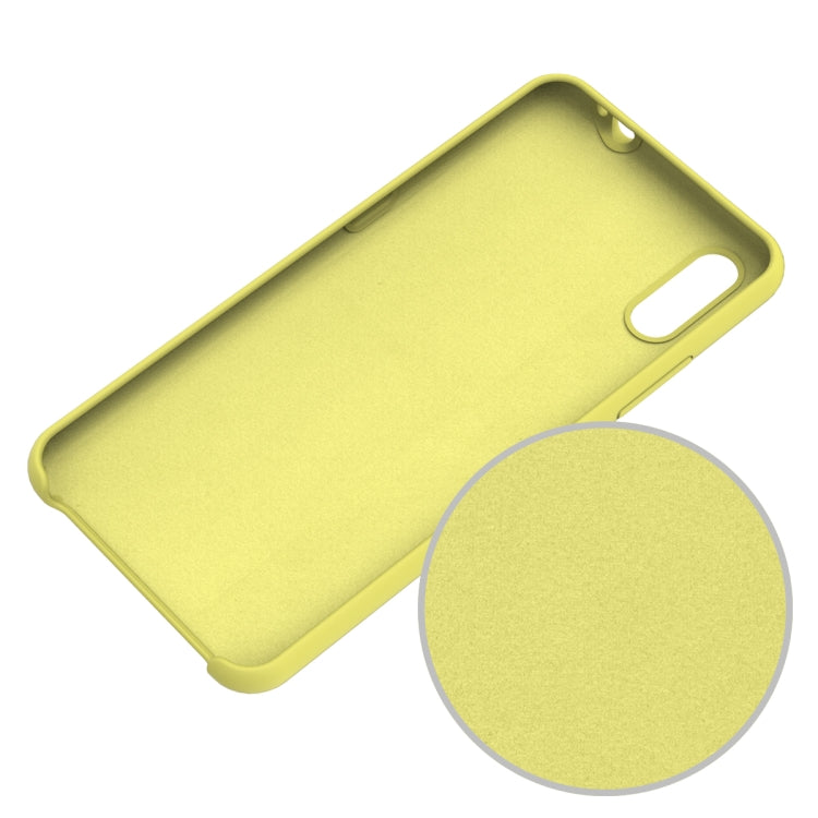 Solid Color Liquid Silicone Dropproof Protective Case for VIVO X23