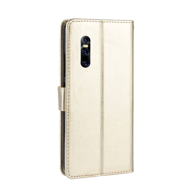 Retro Crazy Horse Texture Horizontal Flip Leather Case for VIVO V15 Pro, with Holder & Card Slots & Photo Frame