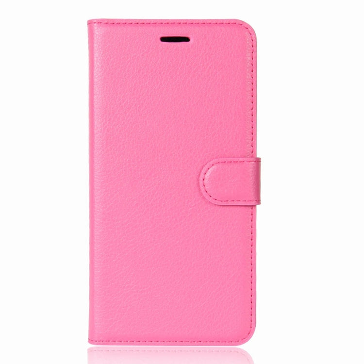For Alcatel 3C Litchi Texture Horizontal Flip Leather Case with Wallet & Holder & Card Slots