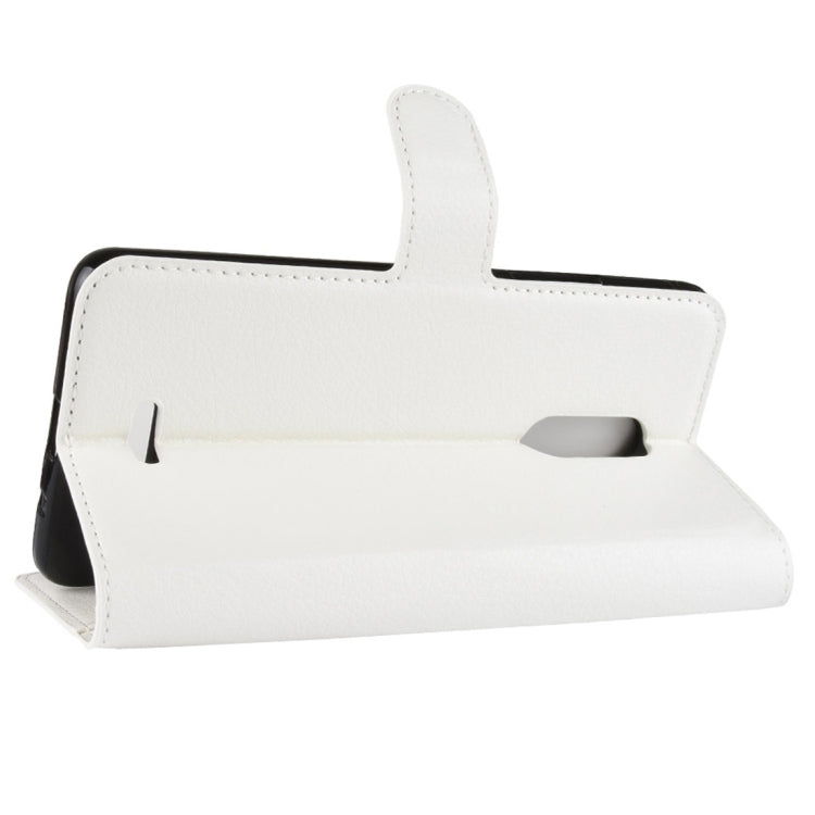 For Alcatel 3C Litchi Texture Horizontal Flip Leather Case with Wallet & Holder & Card Slots