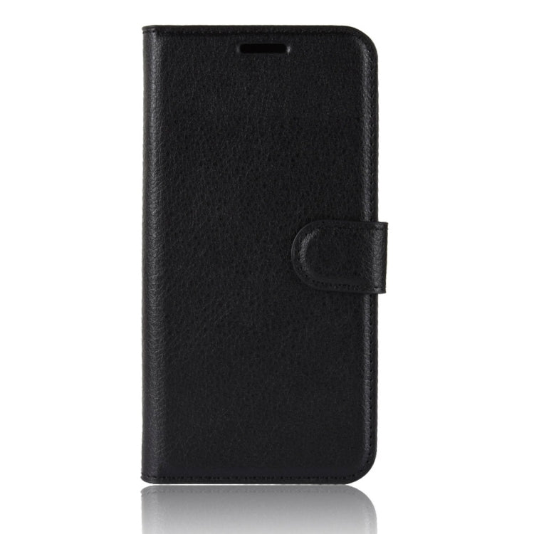 Litchi Texture Horizontal Flip Leather Case for Alcatel 1X, with Wallet & Holder & Card Slots