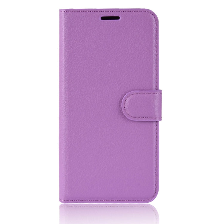Litchi Texture Horizontal Flip Leather Case for Alcatel 1X, with Wallet & Holder & Card Slots