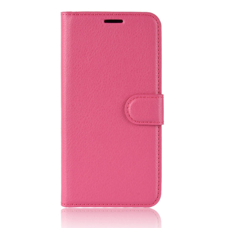 Litchi Texture Horizontal Flip Leather Case for Alcatel 1X, with Wallet & Holder & Card Slots