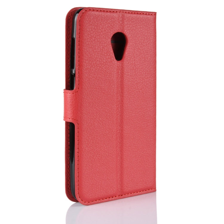 Litchi Texture Horizontal Flip Leather Case for Alcatel 1X, with Wallet & Holder & Card Slots