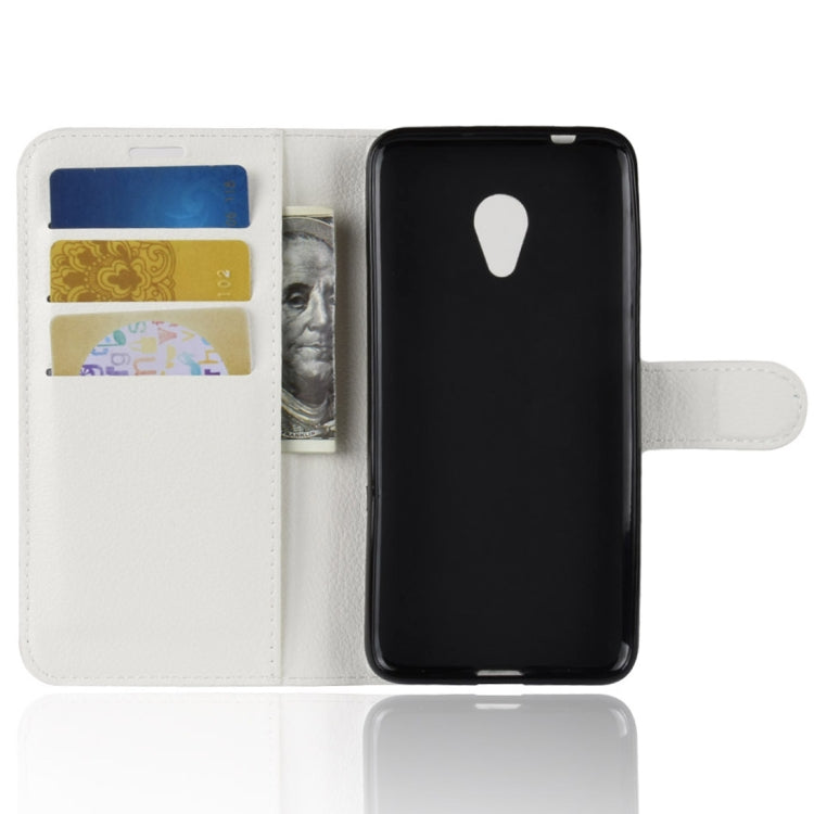 Litchi Texture Horizontal Flip Leather Case for Alcatel 1X, with Wallet & Holder & Card Slots