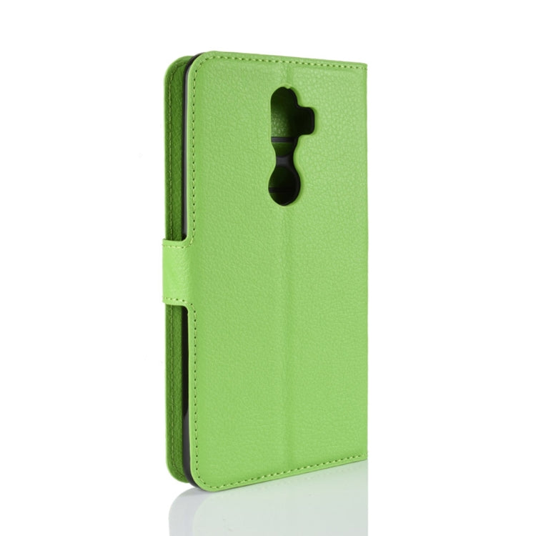 Litchi Texture Horizontal Flip Leather Case for Alcatel 3V, with Wallet & Holder & Card Slots