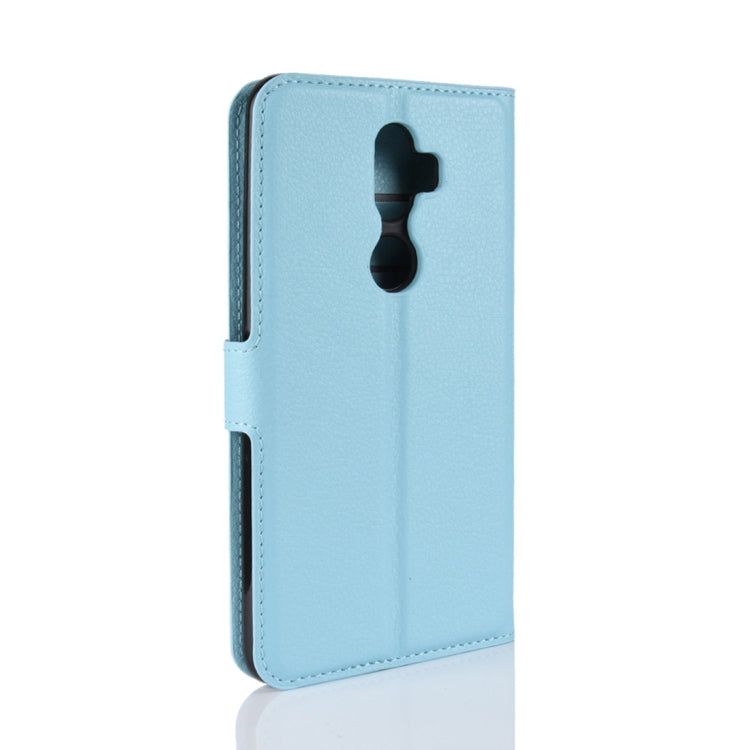 Litchi Texture Horizontal Flip Leather Case for Alcatel 3V, with Wallet & Holder & Card Slots