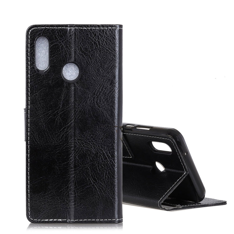 CUBOT Retro Crazy Horse Texture Horizontal Flip Leather Case for CUBOT X19, with Holder & Card Slots & Photo Frame
