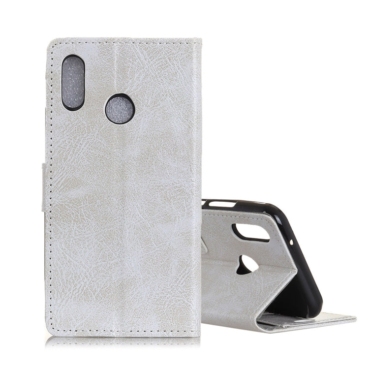 CUBOT Retro Crazy Horse Texture Horizontal Flip Leather Case for CUBOT X19, with Holder & Card Slots & Photo Frame