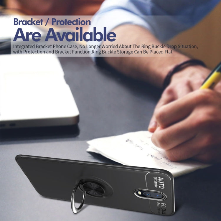 lenuo Shockproof TPU Case for One Plus 6T, with Invisible Holder