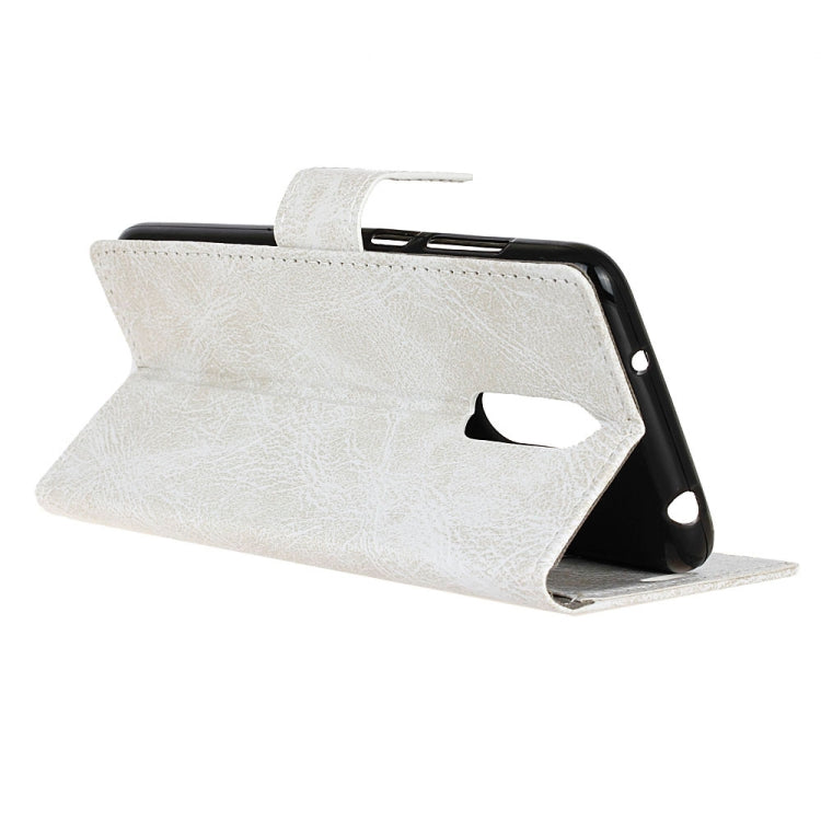 Retro Crazy Horse Texture Horizontal Flip Leather Case for Alcatel 1C, with Holder & Card Slots & Photo Frame