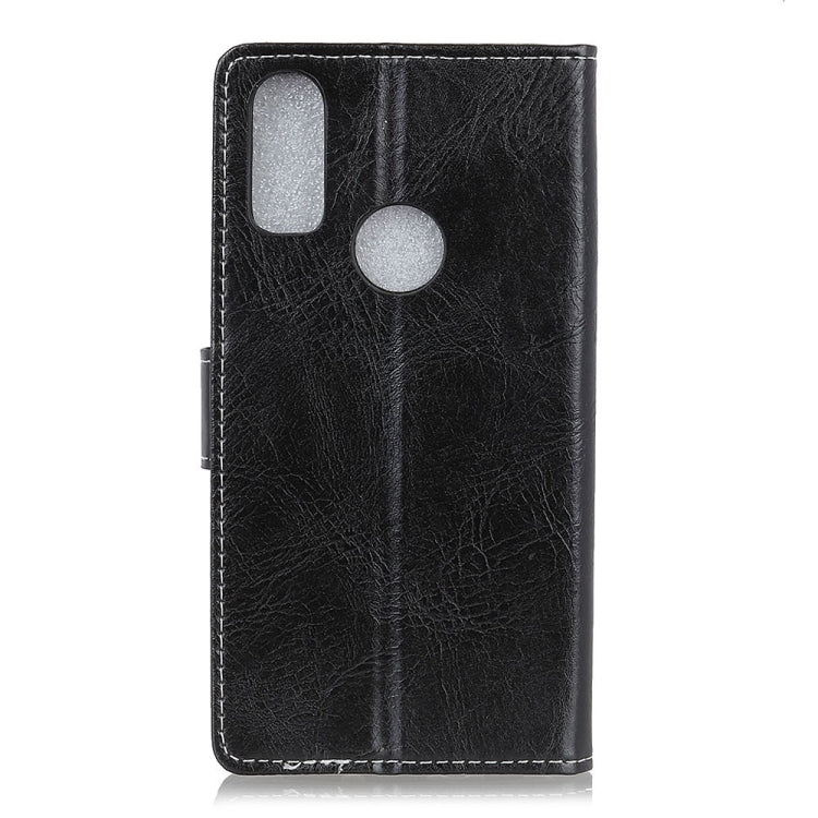 Retro Crazy Horse Texture Horizontal Flip Leather Case for BQ Aquaris X2 / X2 Pro, with Holder & Card Slots & Wallet & Photo Frame