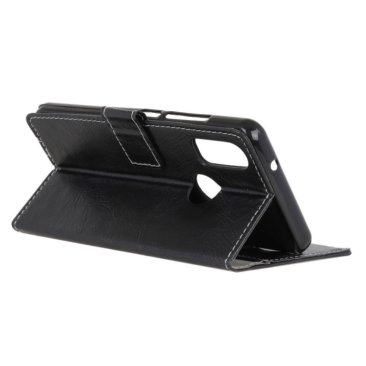 Retro Crazy Horse Texture Horizontal Flip Leather Case for BQ Aquaris X2 / X2 Pro, with Holder & Card Slots & Wallet & Photo Frame