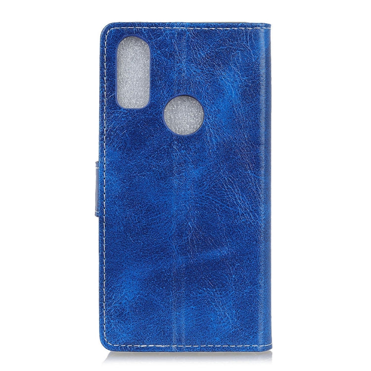 Retro Crazy Horse Texture Horizontal Flip Leather Case for BQ Aquaris X2 / X2 Pro, with Holder & Card Slots & Wallet & Photo Frame