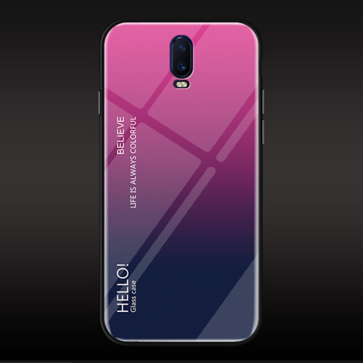 Gradient Color Glass Case for OnePlus 6T