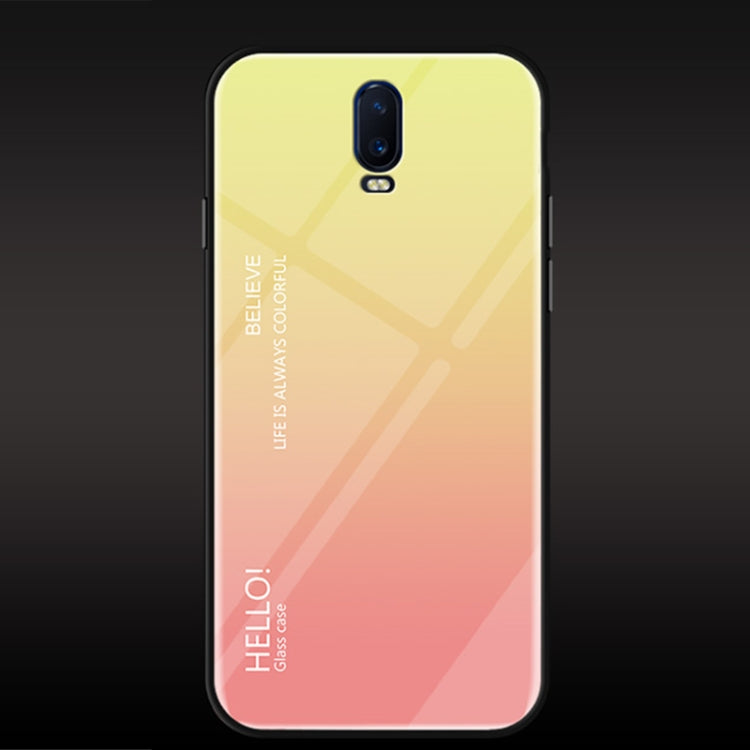Gradient Color Glass Case for OnePlus 6T