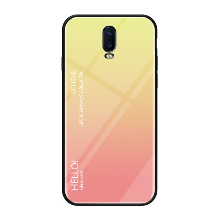 Gradient Color Glass Case for OnePlus 6T
