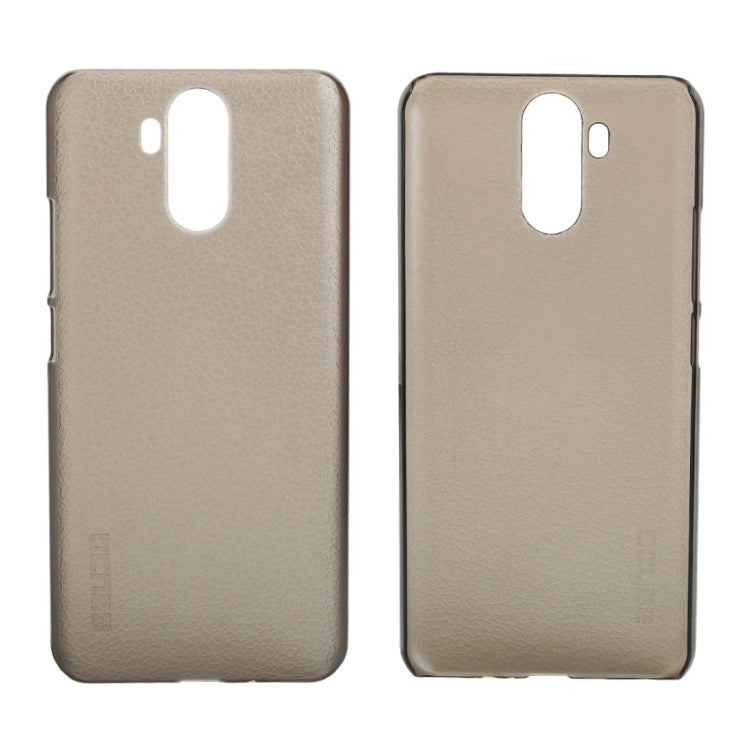 OCUBE for Vernee X (MPH0150) Lichi Texture PC Protective Back Cover Case(Grey)