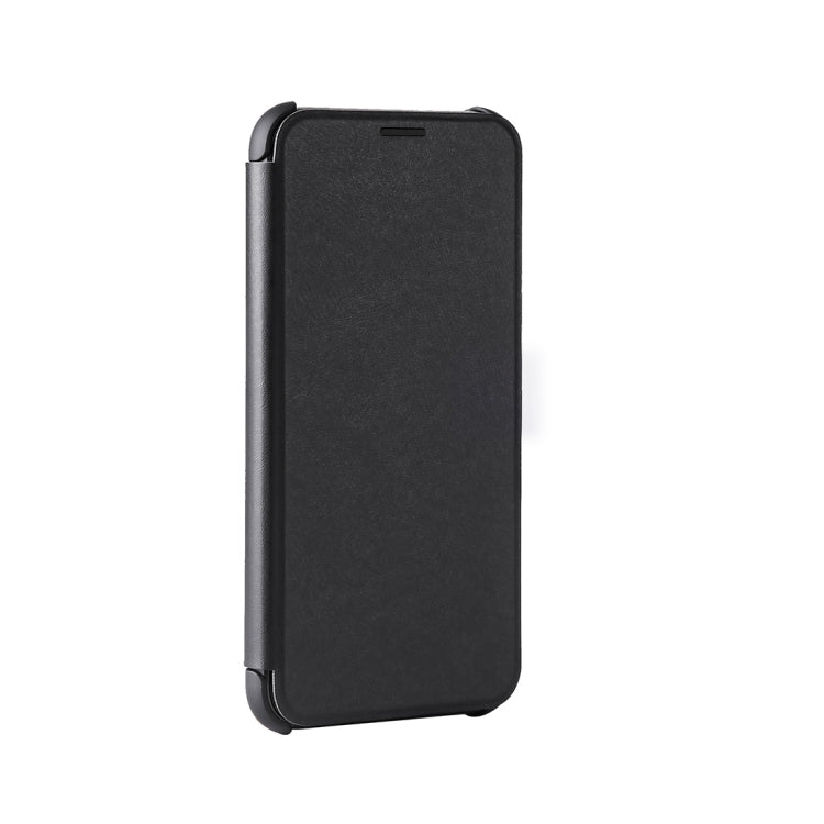 Horizontal Flip Leather Case for Doogee X55(Black)