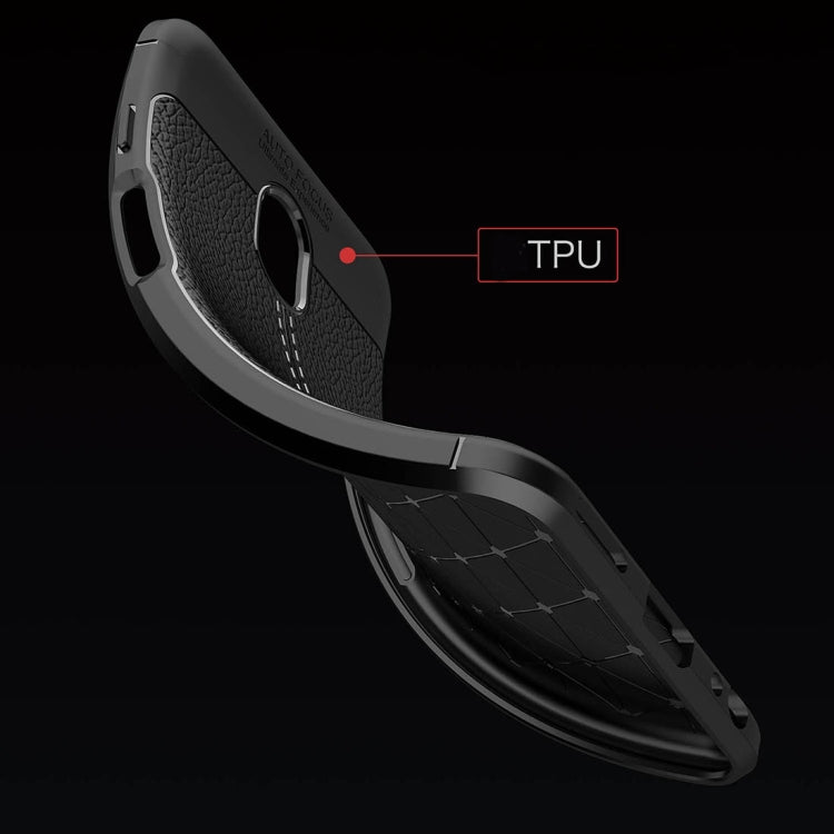 For Meizu  Meilan S6 Litchi Texture Anti-slip Soft TPU Protective Back Cover Case