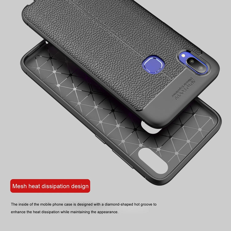 Litchi Texture TPU Shockproof Case for vivo V11i