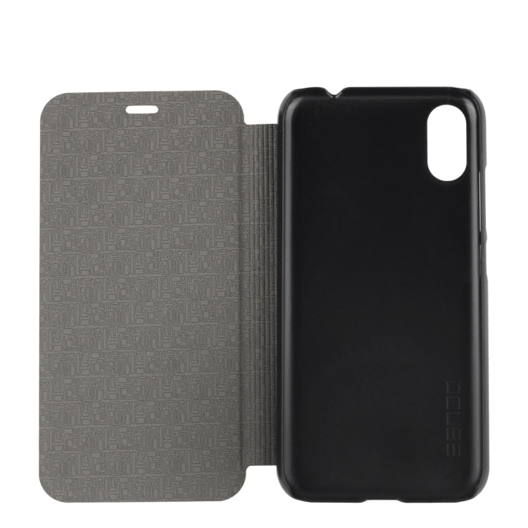 OCUBE Spring Texture Horizontal Flip Leather Case for Blackview A30, with Holder