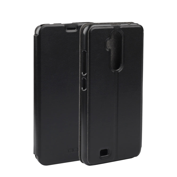 OCUBE Spring Texture Horizontal Flip Leather Case for Oukitel C12 / C12 Pro, with Holder