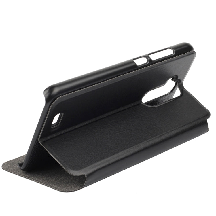 OCUBE Spring Texture Horizontal Flip Leather Case for Oukitel C12 / C12 Pro, with Holder