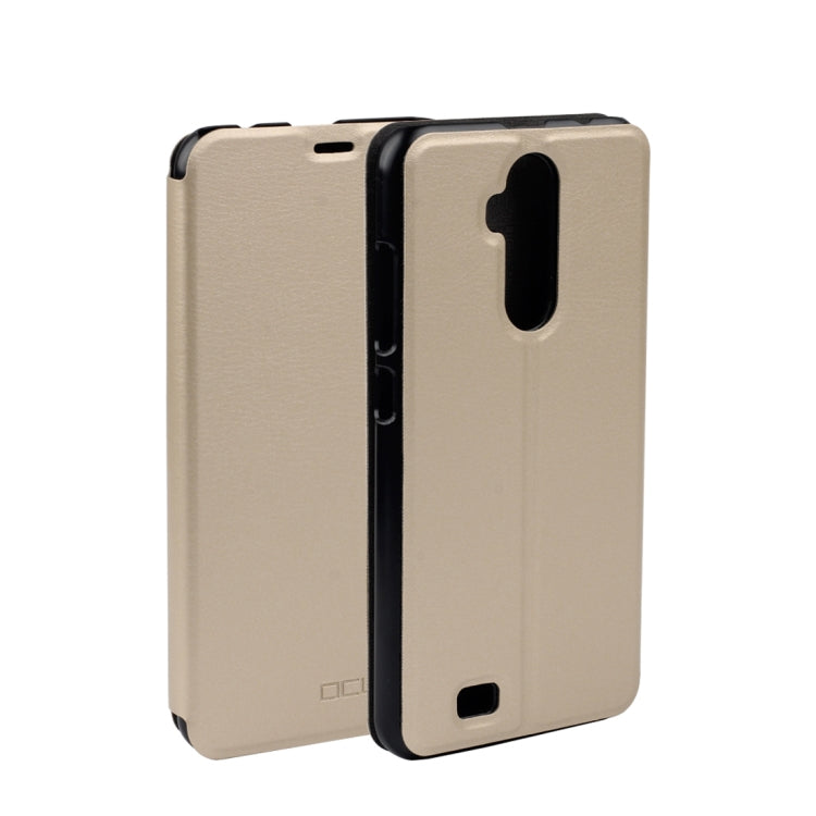 OCUBE Spring Texture Horizontal Flip Leather Case for Oukitel C12 / C12 Pro, with Holder